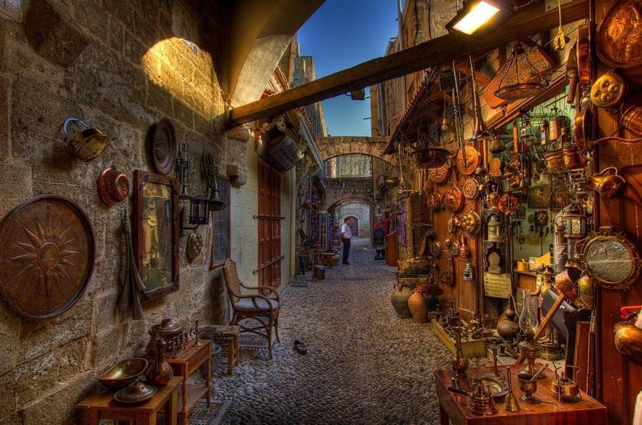 Galini Old Town Rhodes City